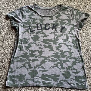 Lucky Brand Camo Shirt